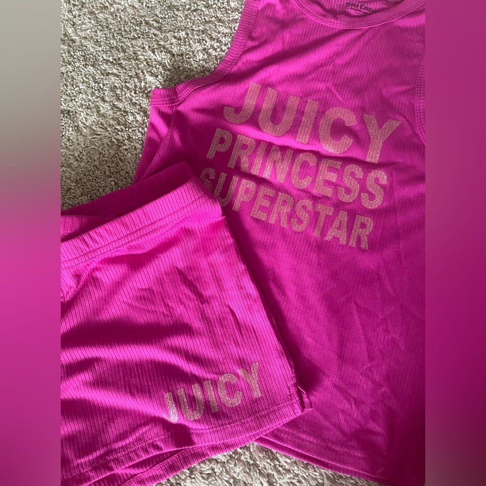 Juicy Couture Pink pj pajama set